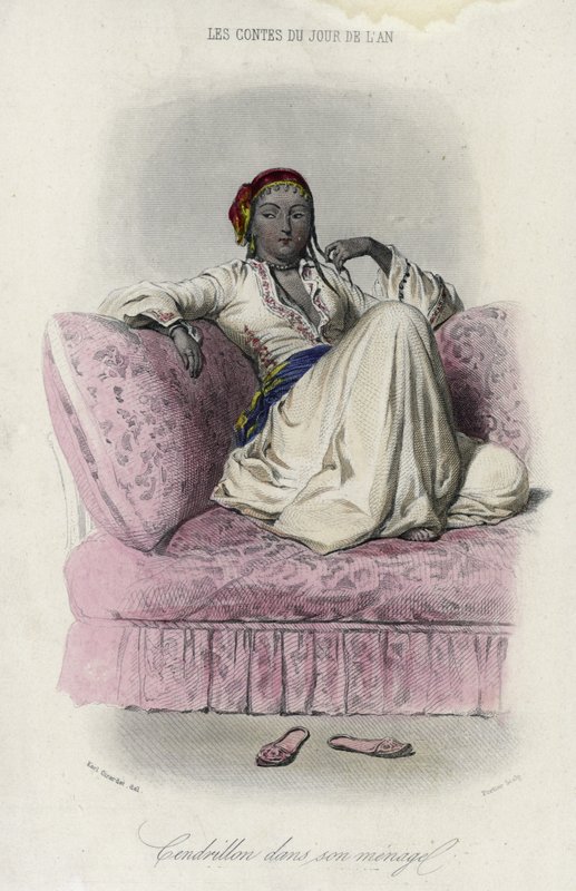 Cinderella in Her Household by French School