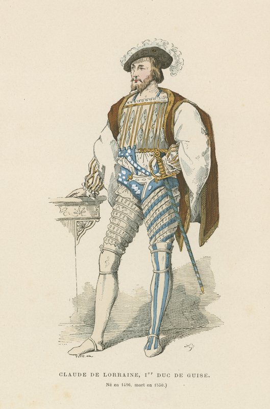 Claude of Lorraine, Duke of Guise by French School