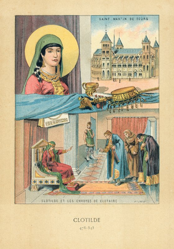Clotilde by French School