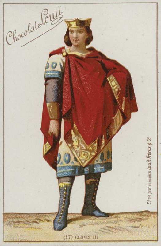 Clovis III by French School