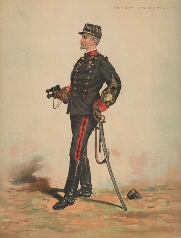 Fortress Artillery Commander by French School