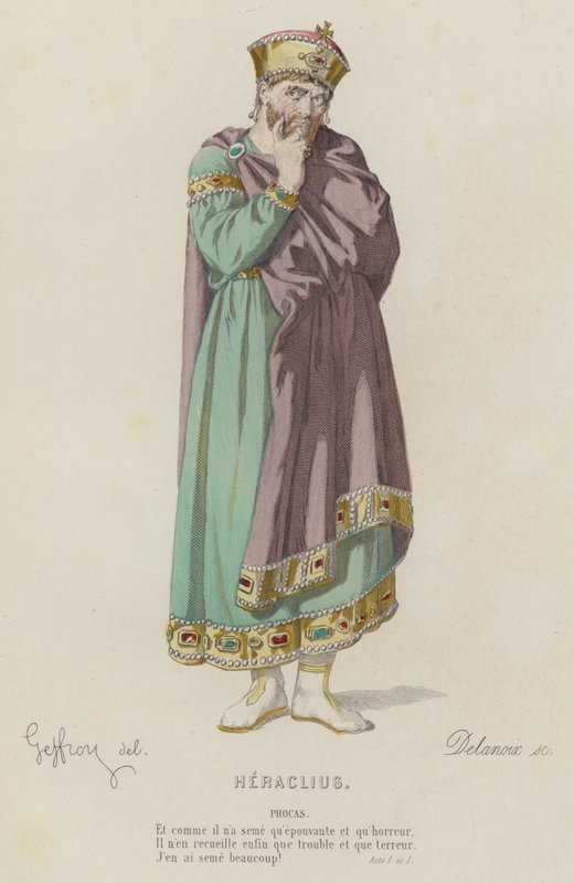 Corneille, Heraclius, Act I, Scene I by French School