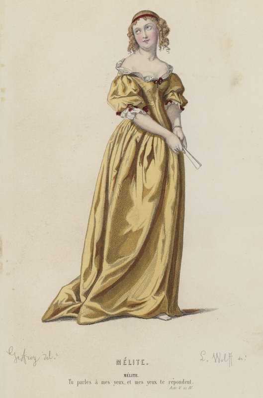 Corneille, Melite, Act V, Scene IV by French School