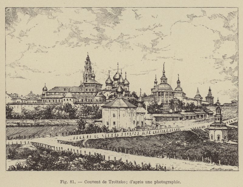 Troitzko Convent by French School