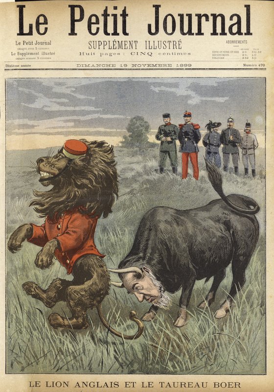 Cover of Le Petit Journal, 19 November 1899 by French School
