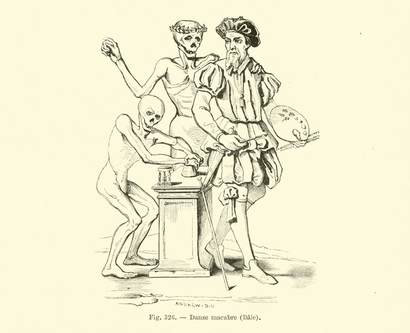 Danse Macabre by French School