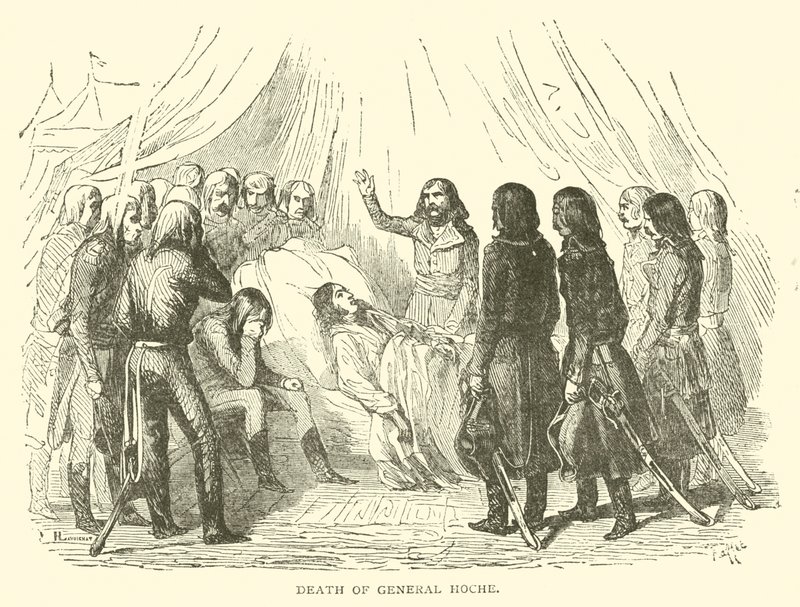 Death of General Hoche by French School