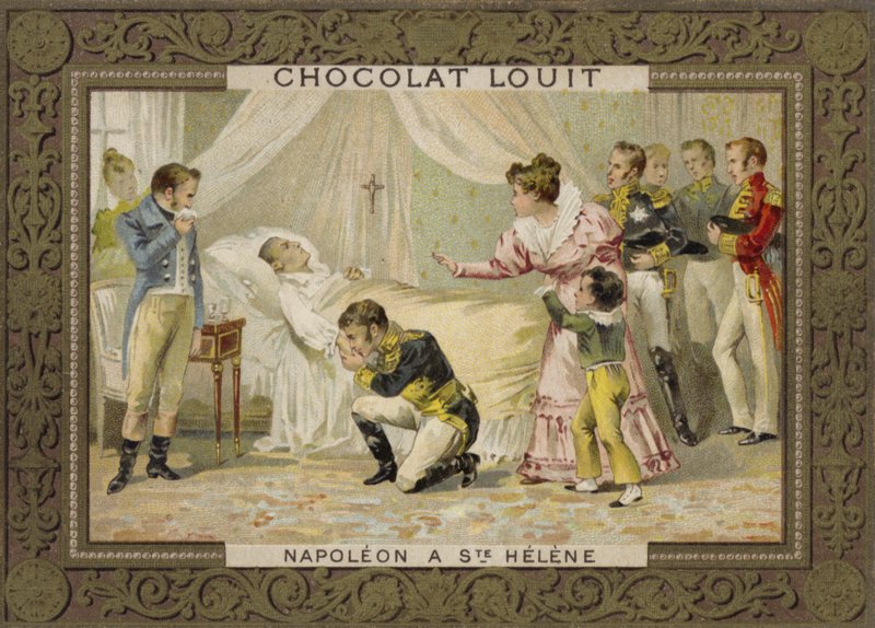 Death of Napoleon on St Helena, 1821 by French School