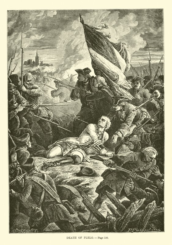 Death of Plelo by French School