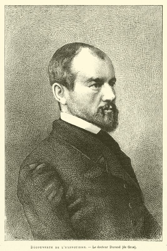 Discovery of Hypnotism, Dr. Durand, de Gros by French School