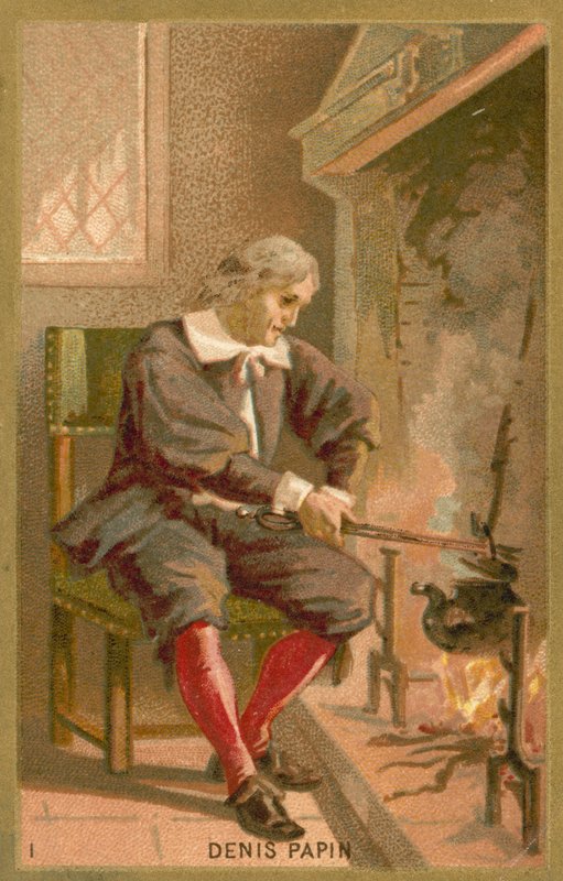 Denis Papin by French School