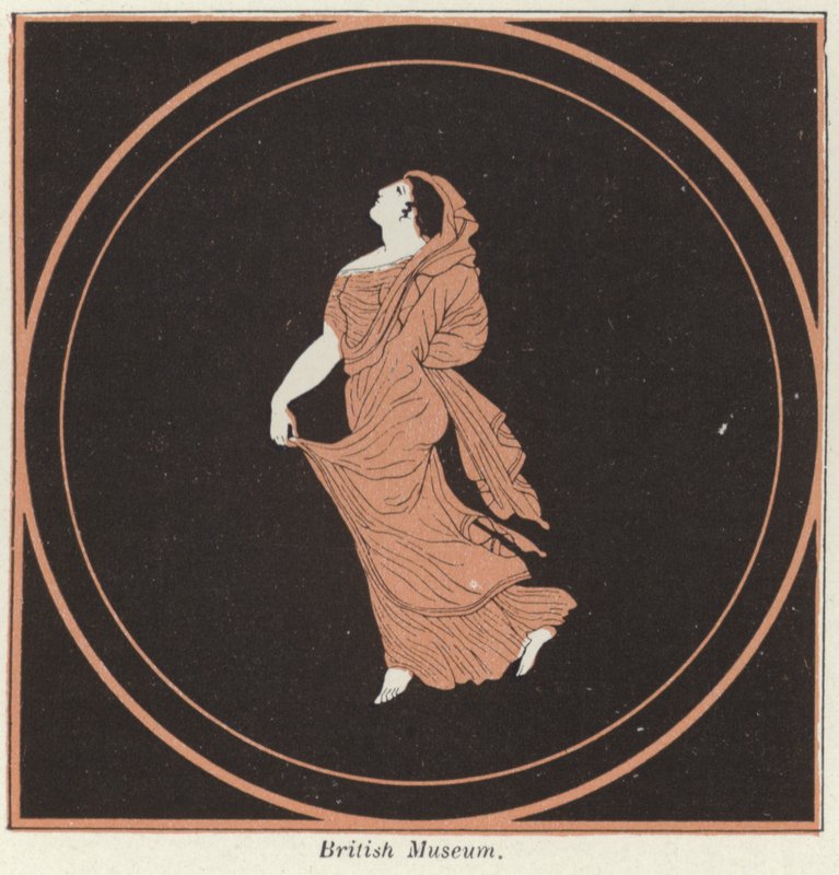 Detail of Greek Pottery by French School