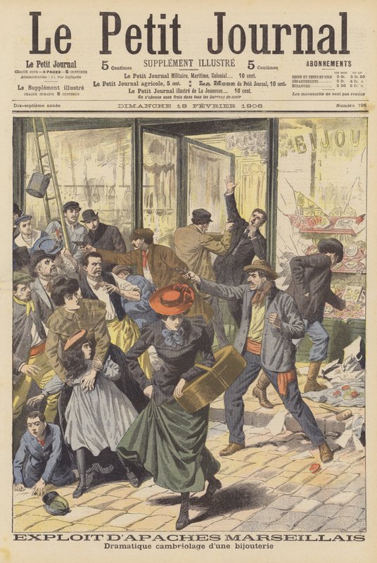 Dramatic robbery of a jewellery shop in Marseilles by French School