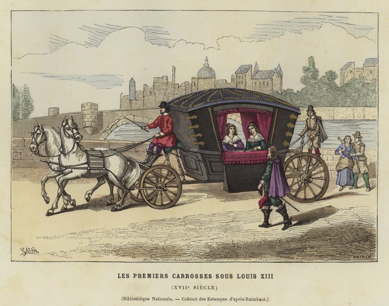Early French Coach, Reign of Louis XIII, 17th Century by French School