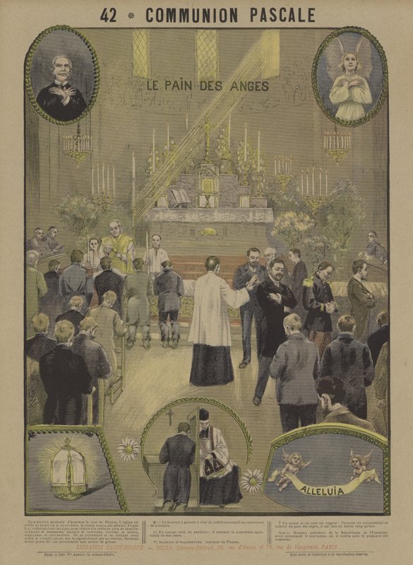 Easter Communion by French School