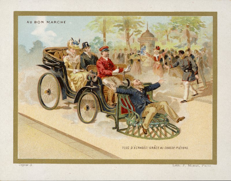 Eccentric Vintage Car by French School