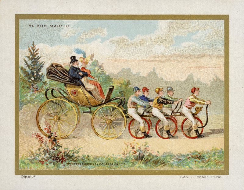 Eccentric Vintage Carriage by French School