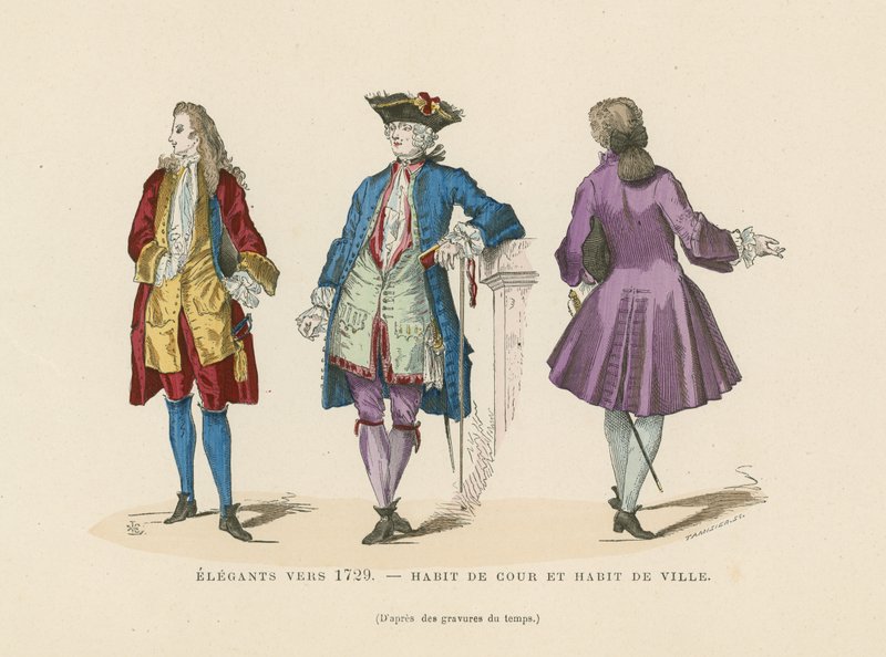 Elegant French men