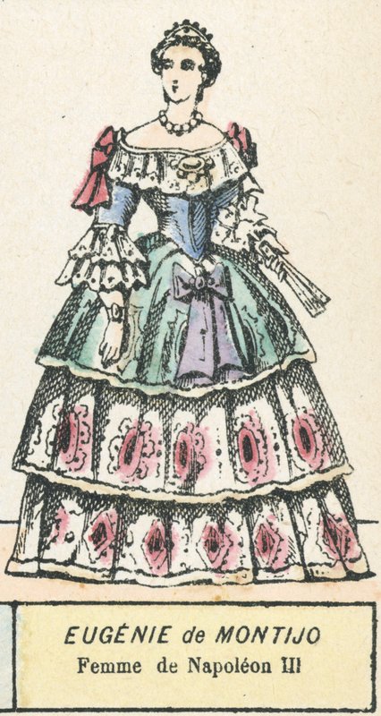 Eugenie de Montijo, Wife of Napoleon III by French School