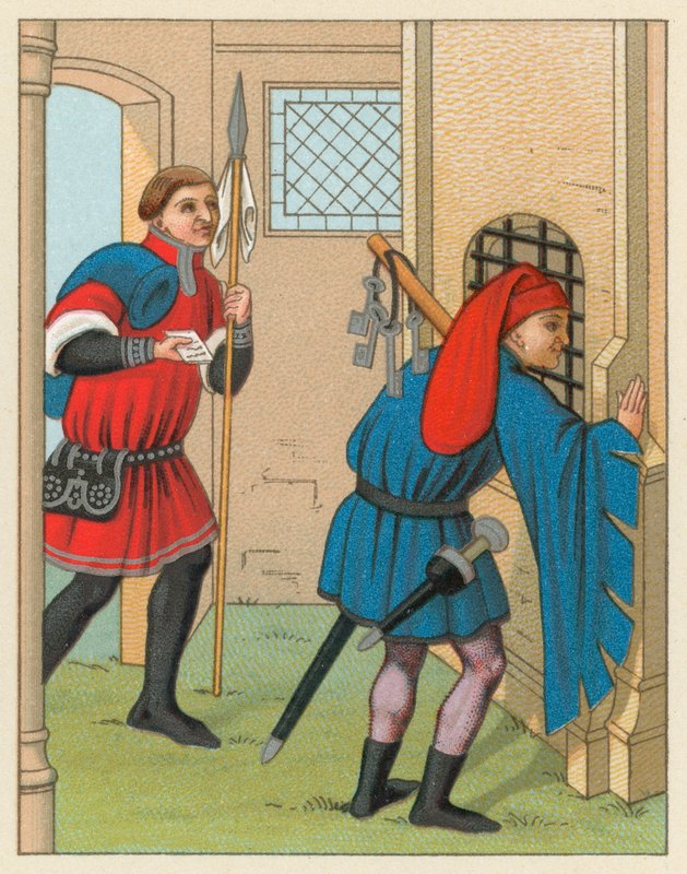Europe Middle Ages Costume by French School
