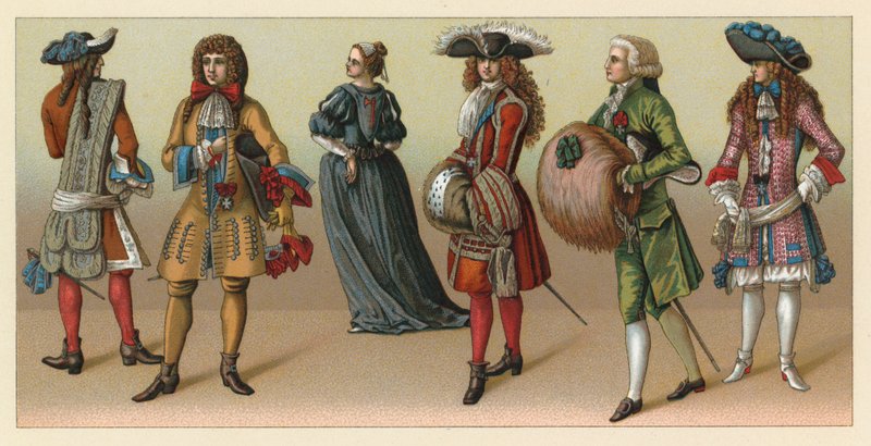 Europe 17th-18th Century Costume by French School