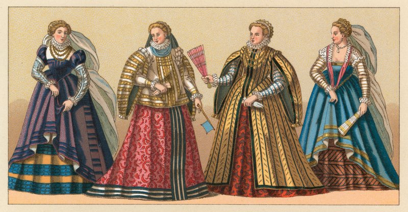 Europe XVIth Century Costume by French School