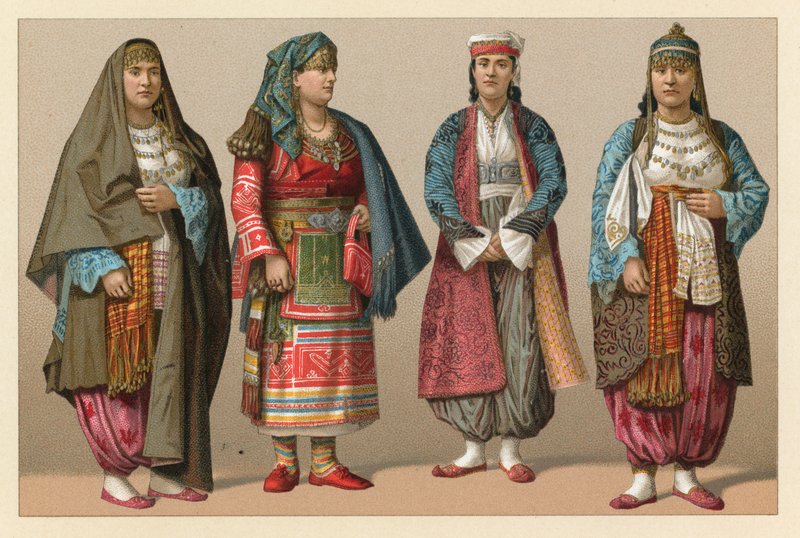 European Turkey Costume by French School