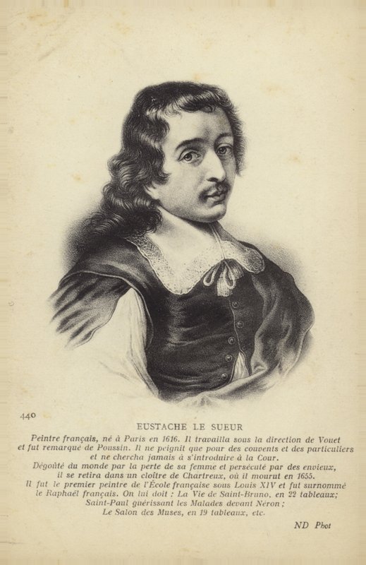 Eustache Le Sueur, French painter by French School