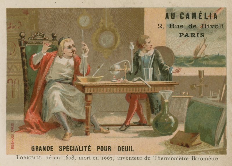 Evangelista Torricelli, Italian Physicist and Mathematician by French School