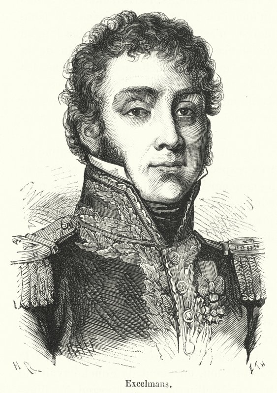 Excelmans (engraving) by French School