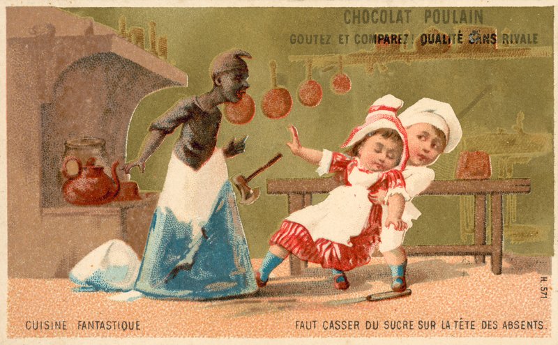 Fantastic cuisine: must break sugar over the heads of the absentees by French School