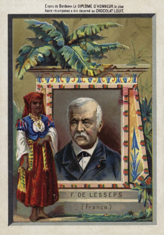 Ferdinand de Lesseps, French Entrepreneur and Canal Builder by French School