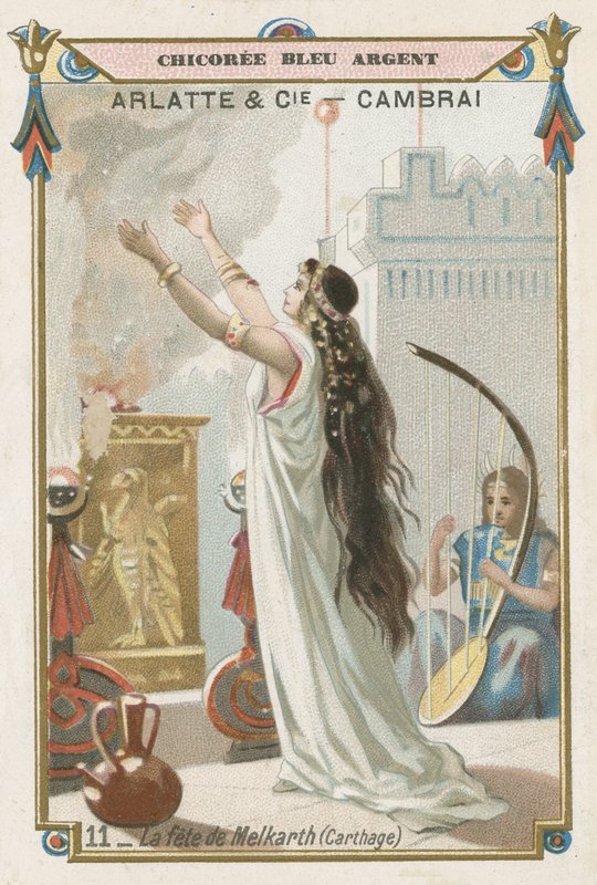 Festival of Melqart, Ancient Carthage by French School