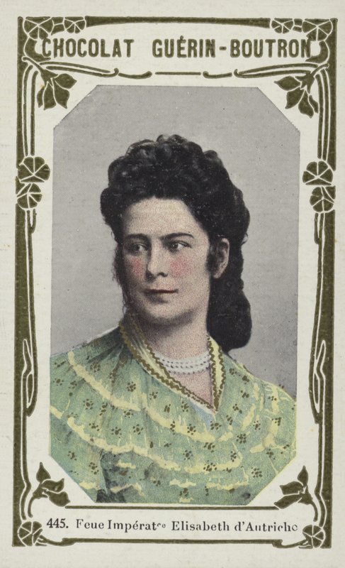 Late Empress Elisabeth of Austria by French School