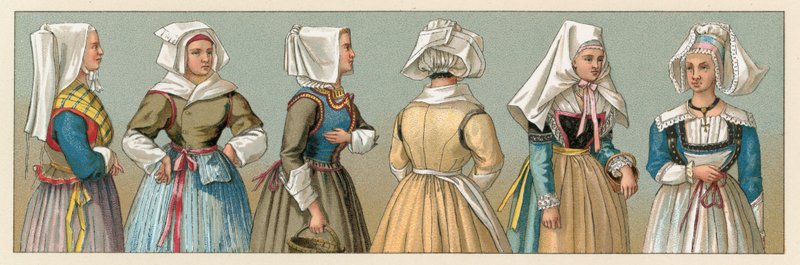 France Costume by French School