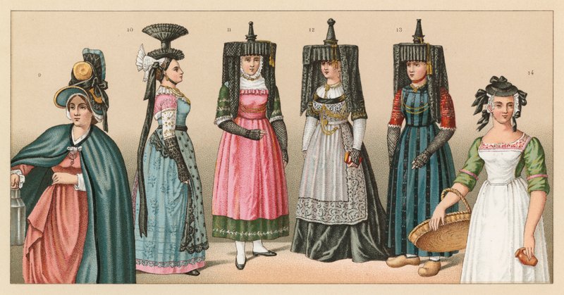 France 19th Century Costume by French School