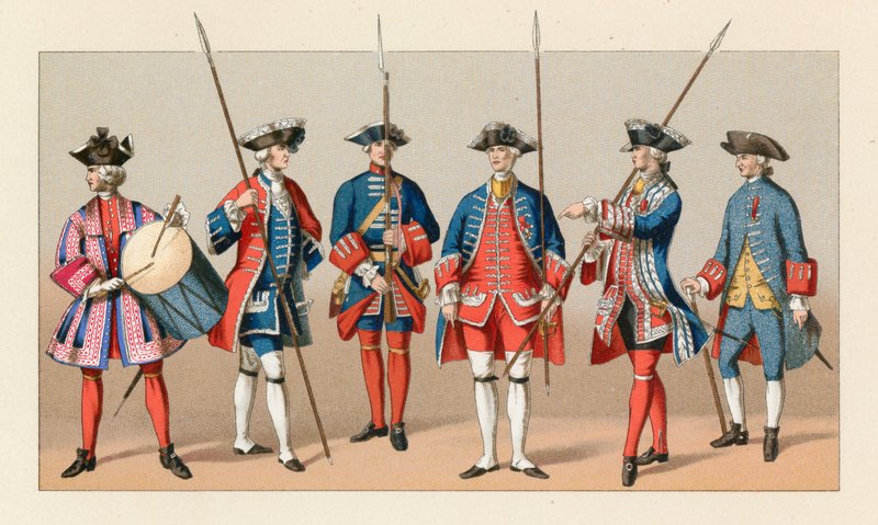 France XVIIIth Century Costume by French School