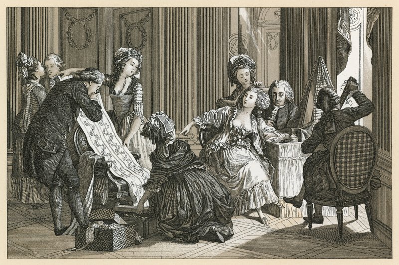 France 18th Century Costume by French School