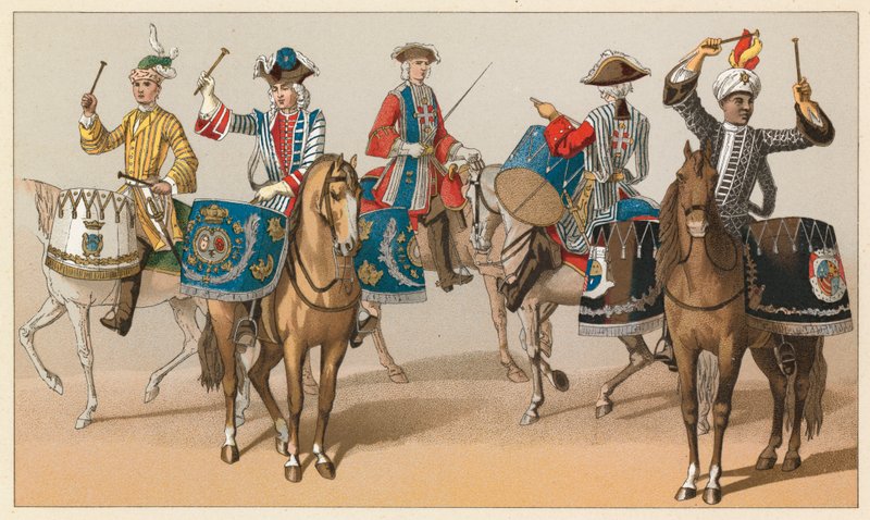 France XVIIIth Century Costume by French School