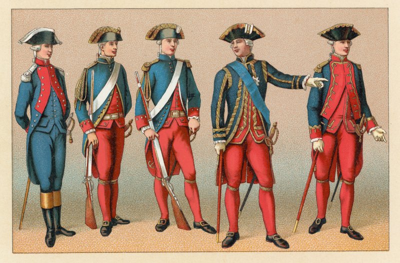 France XVIIIth Century Costume by French School
