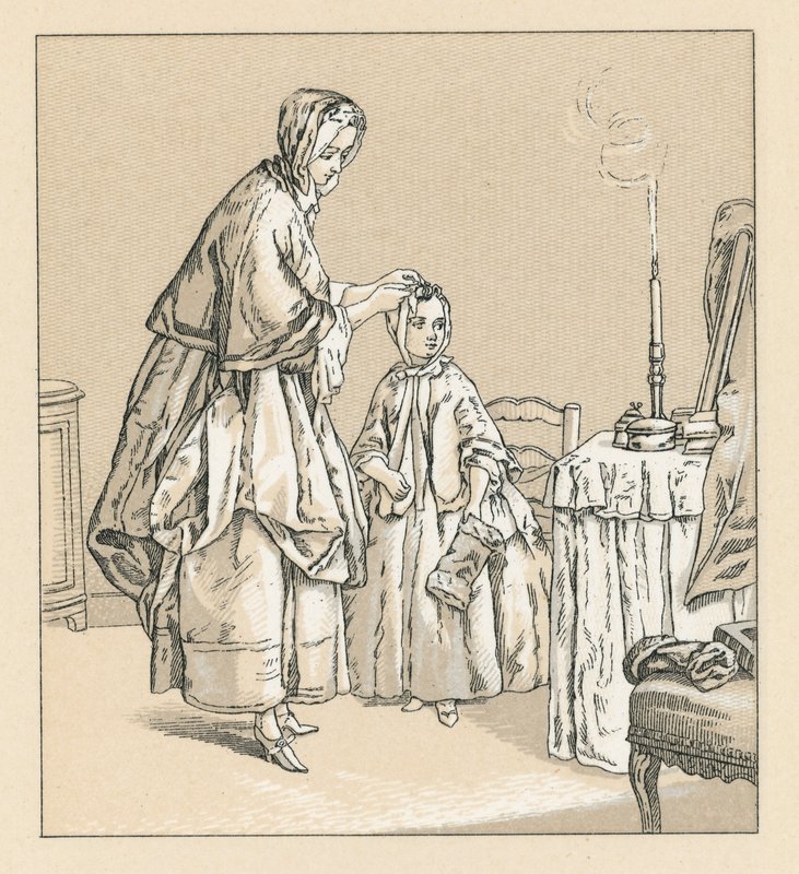 France XVIIIth Cent Costume by French School