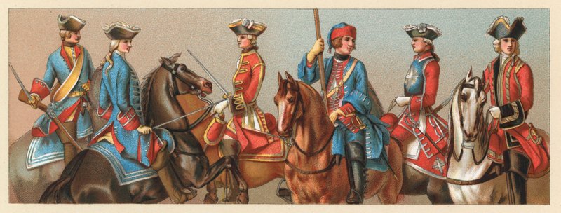 France XVIIIth Cent Costume by French School