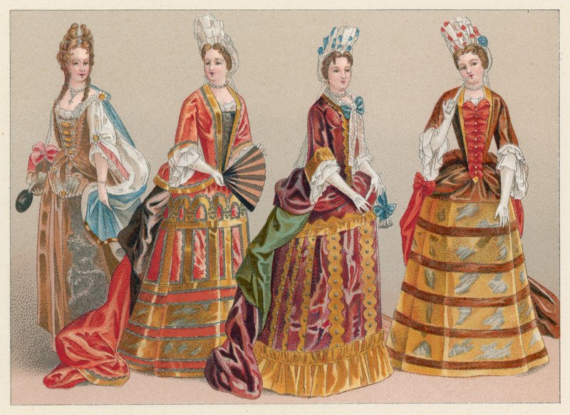 France XVIIth Century Costume by French School