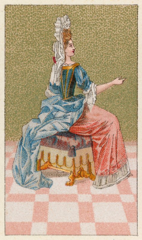 France XVIIth Cent Costume by French School