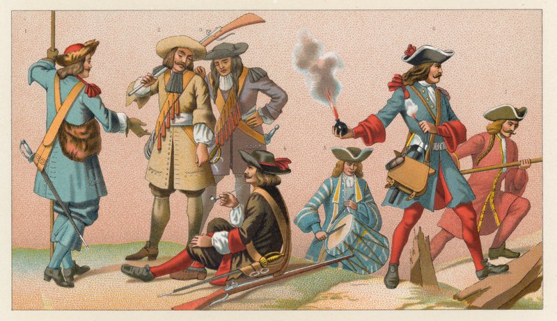France 17th Century Costume by French School