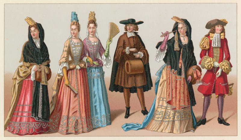 France 17th Century Costume by French School
