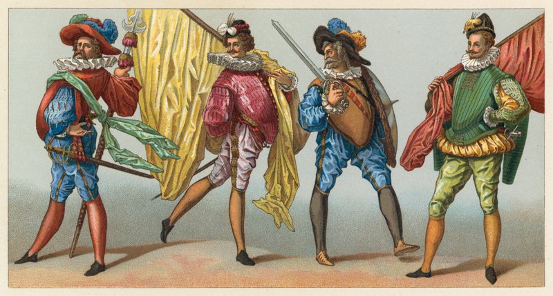 France XVIth Century Costume by French School