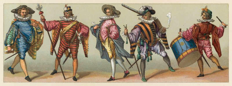 France XVIth Century Costume by French School