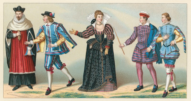 France 16th Century Costume by French School