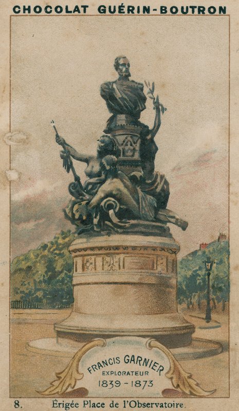 Francis Garnier, Explorer, 1839-1873, Erected Place de l